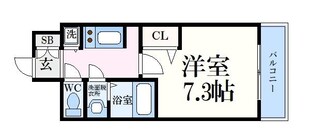 プレサンス三宮フラワーロードの物件間取画像